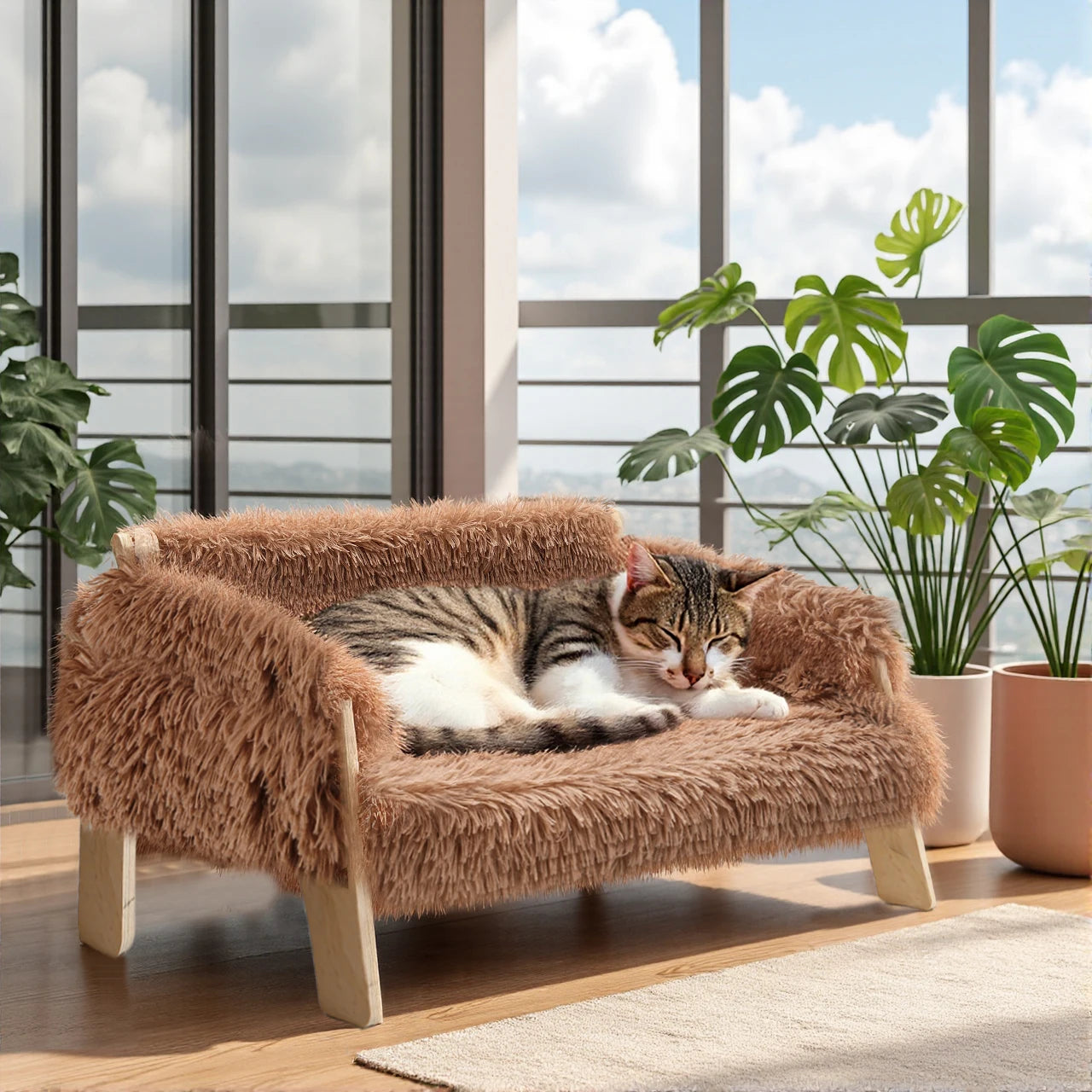 Elevated Pet Bed Sofa